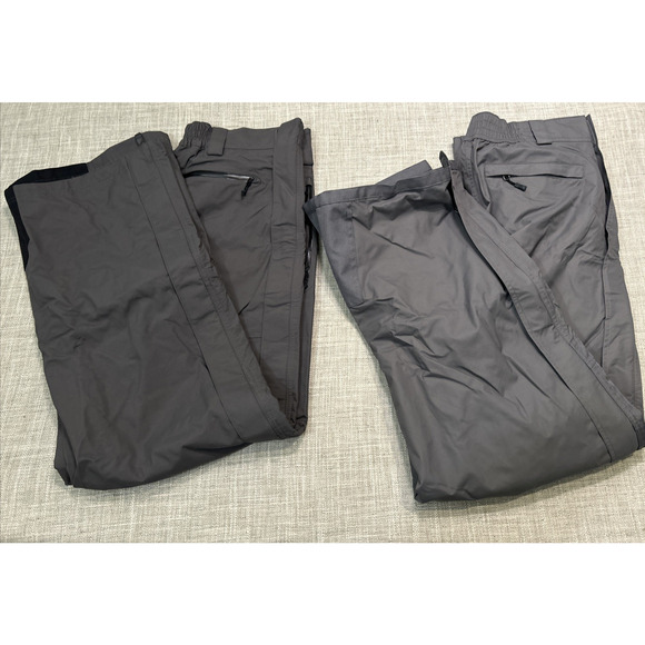 Alpine Design Ski Snow Men’s Pants Size Large Gray Lot Of 2 - Picture 1 of 16